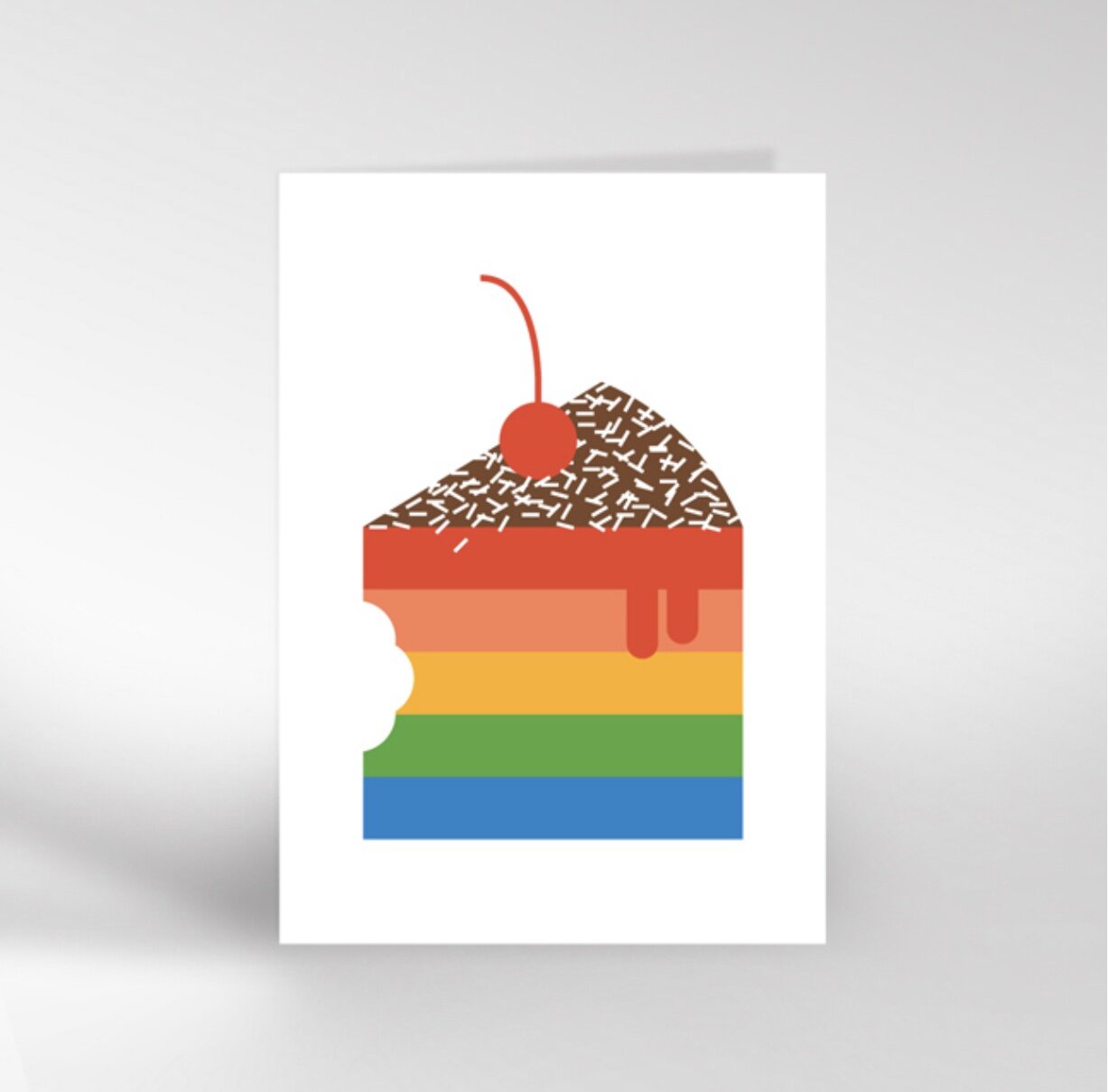 RAINBOW CAKE | CARD