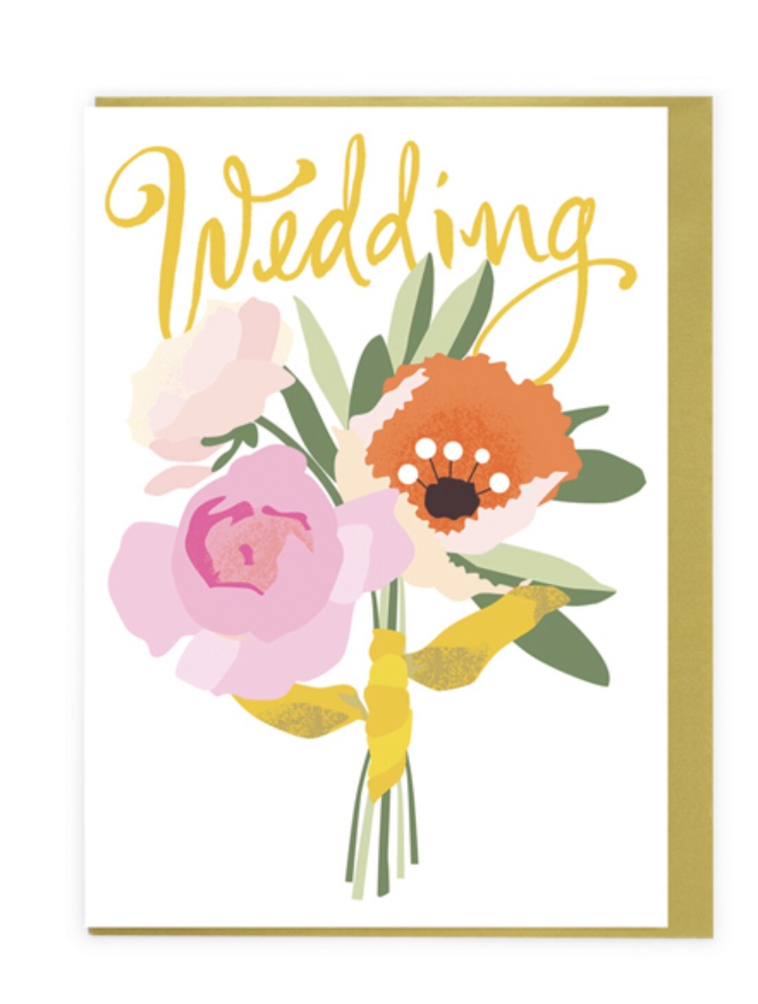 WEDDING (BUNCH OF FLOWERS) | CARD BY NOI
