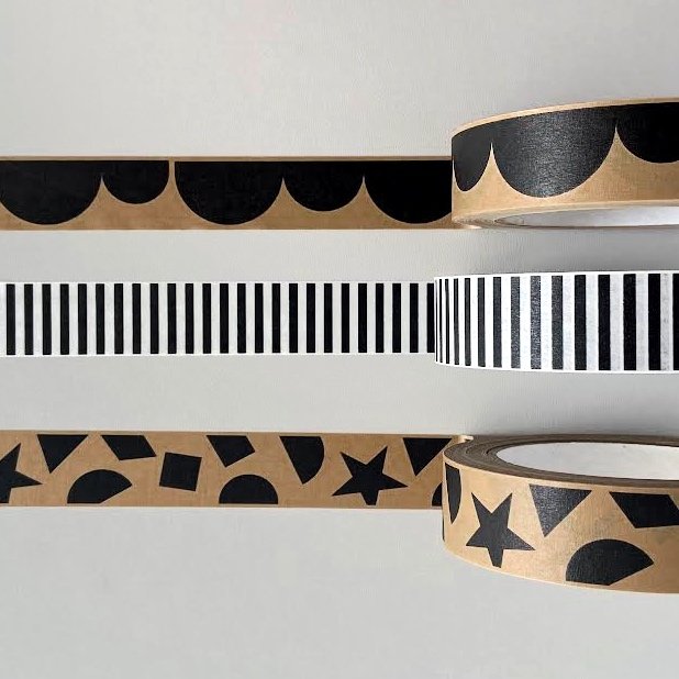 STRIPED PAPER TAPE BY KINSHIPPED