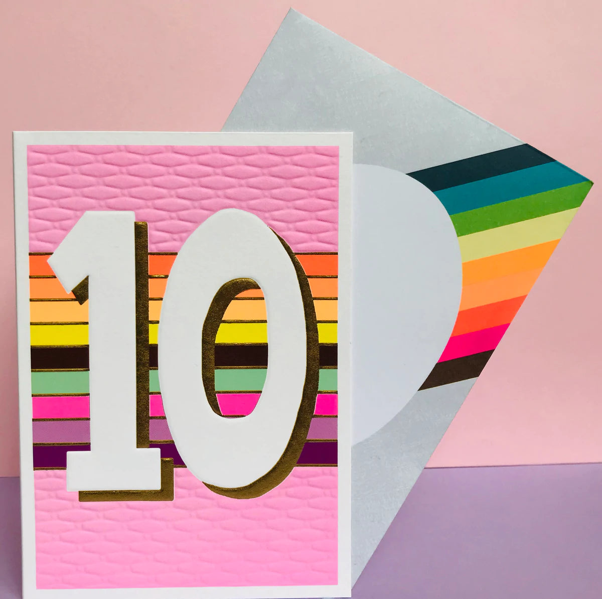 PINK AGE 10 | CARD BY PAPER SALAD