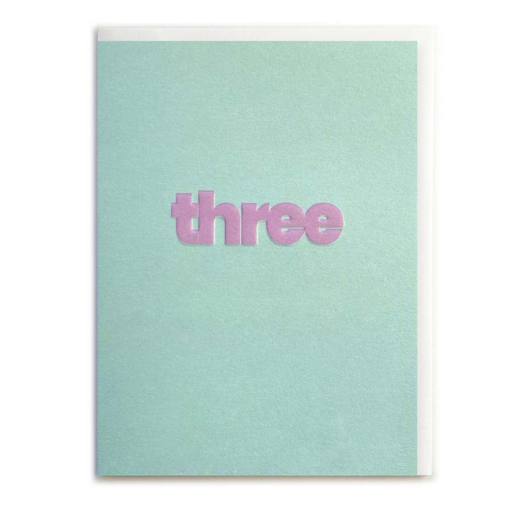 MINI THREE CARD (LILAC) | CARD BY ROSIE MADE A THING