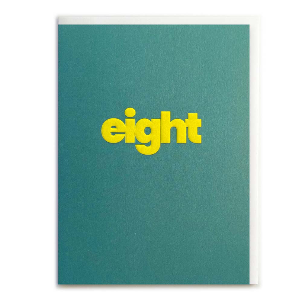 MINI EIGHT (YELLOW) | CARD BY ROSIE MADE A THING