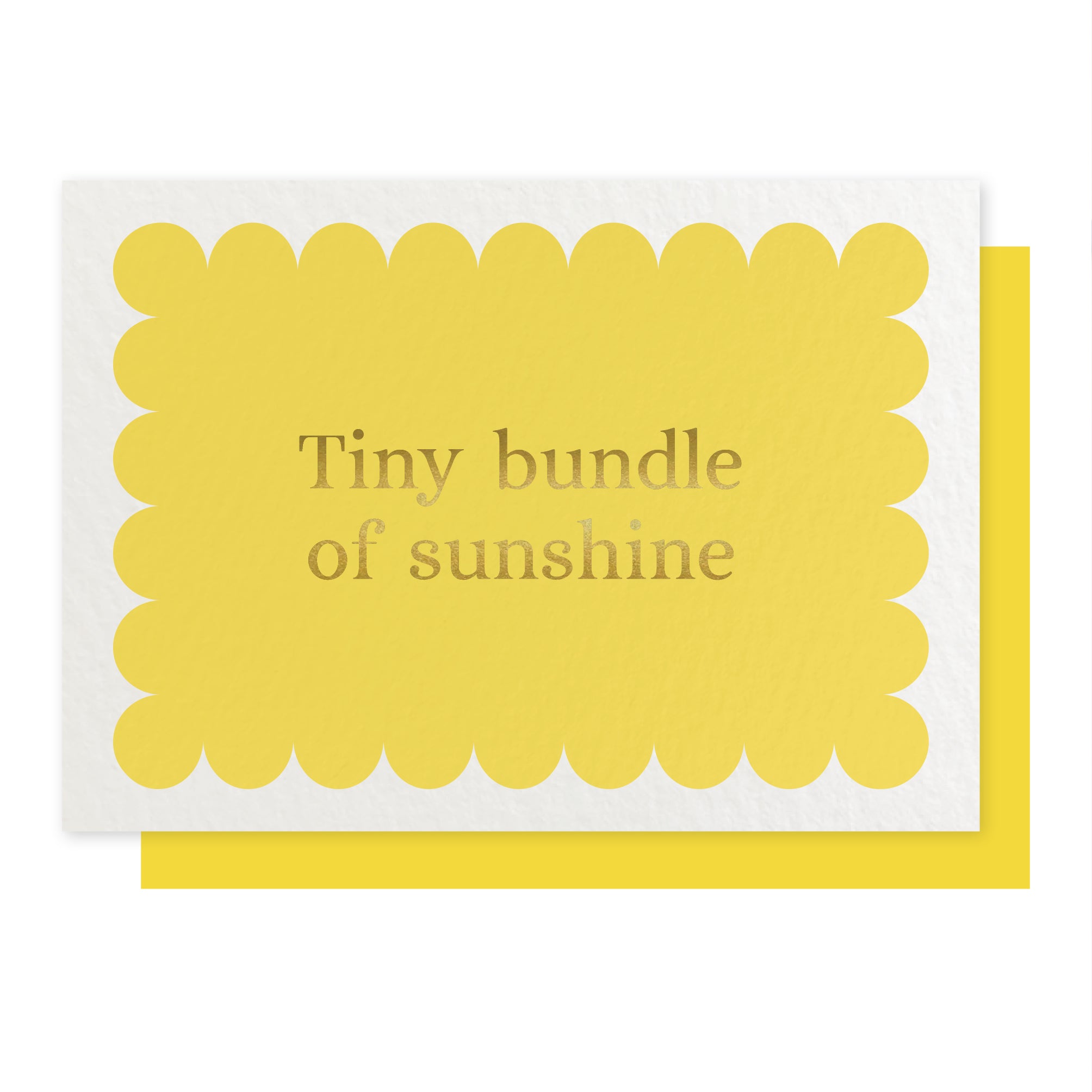 TINY BUNDLE OF SUNSHINE | CARD BY LUCKY INK