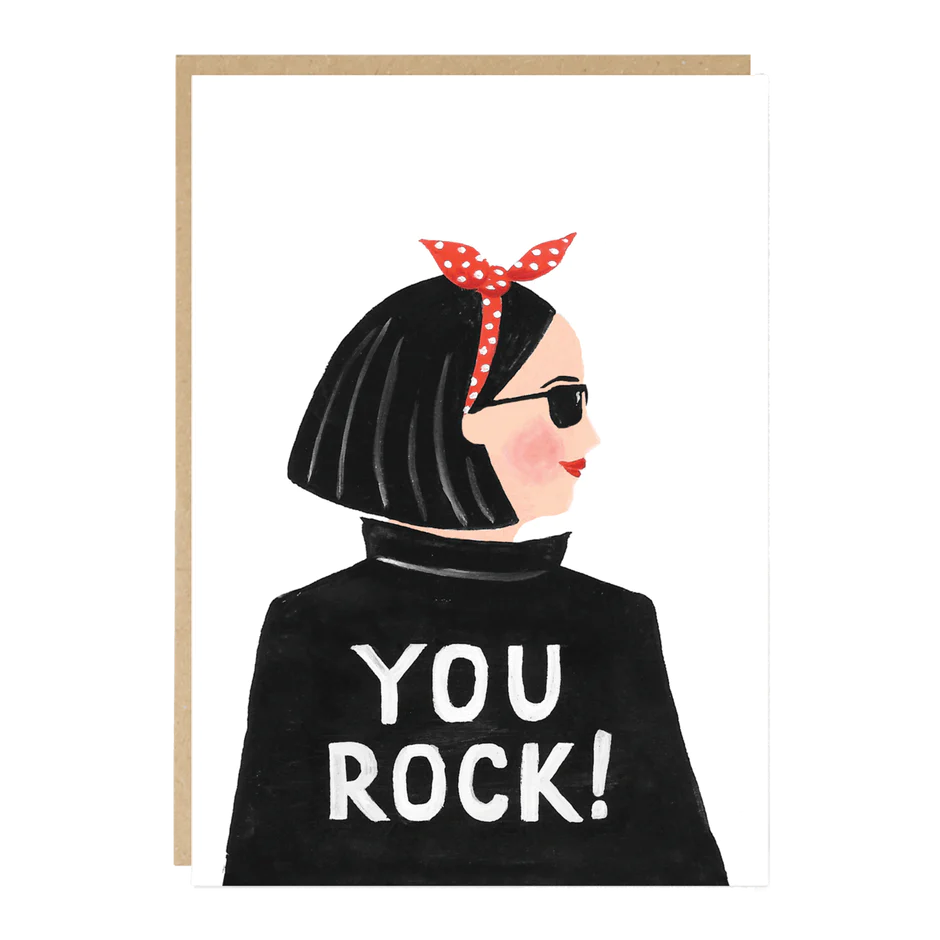 YOU ROCK | CARD BY JADE FISHER