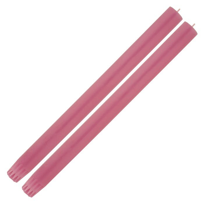 CERISE DINING CANDLES (PAIR)