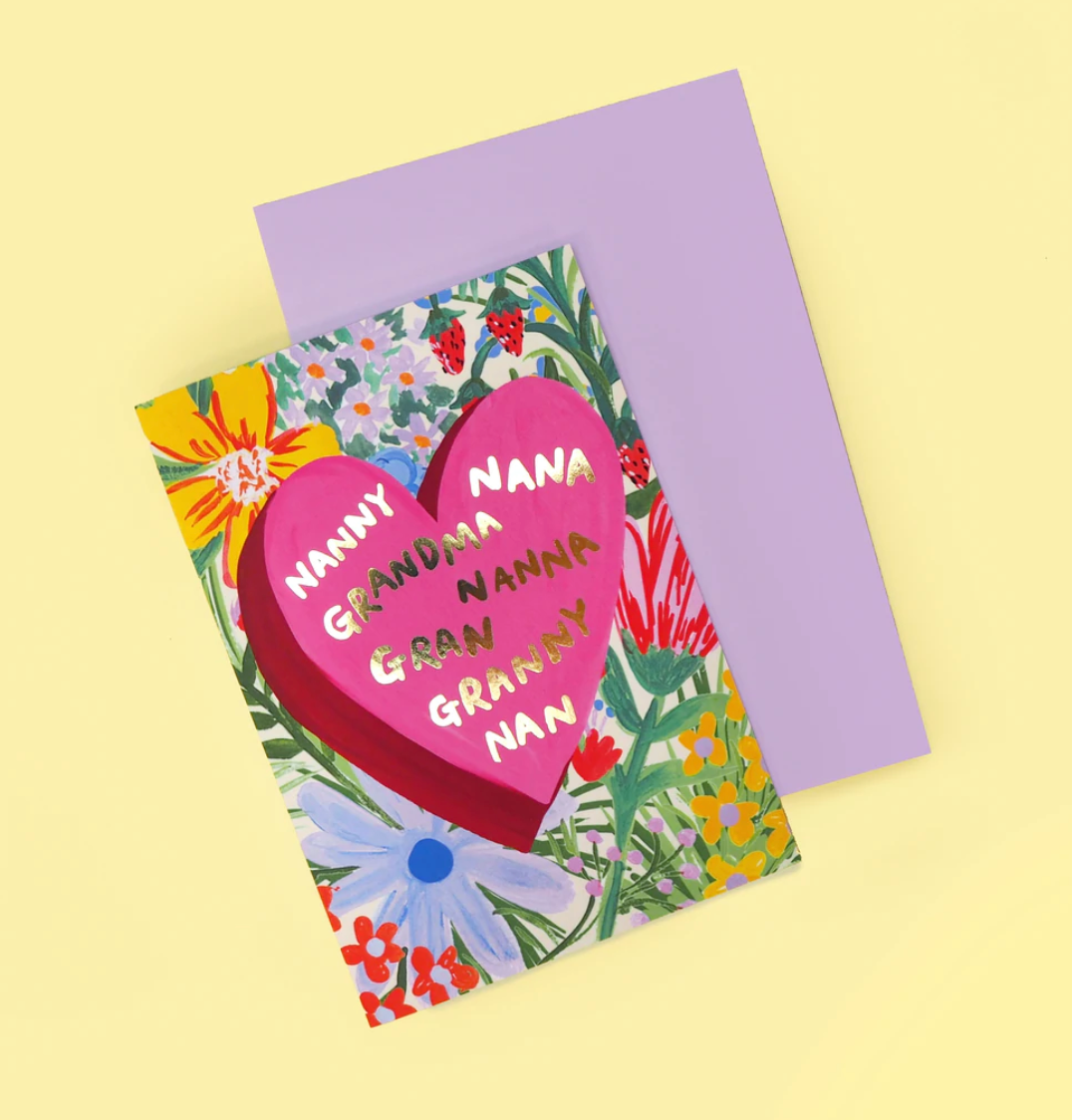 FLORAL GRANNY | CARD BY ELEANOR BOWMER