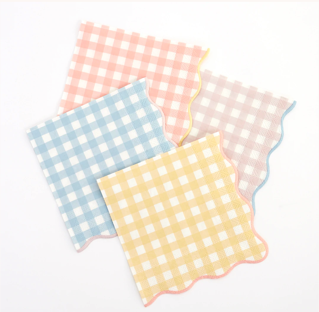 GINGHAM SMALL NAPKINS