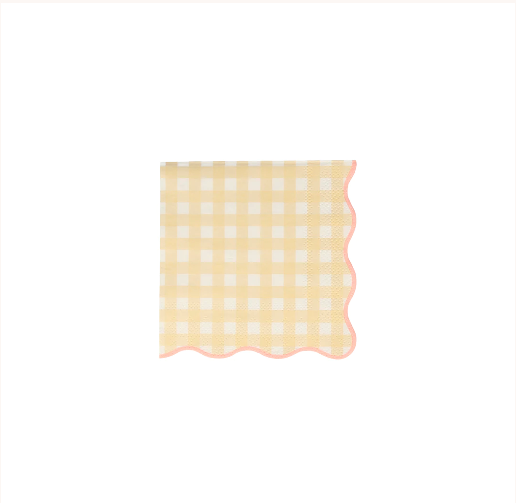 GINGHAM SMALL NAPKINS