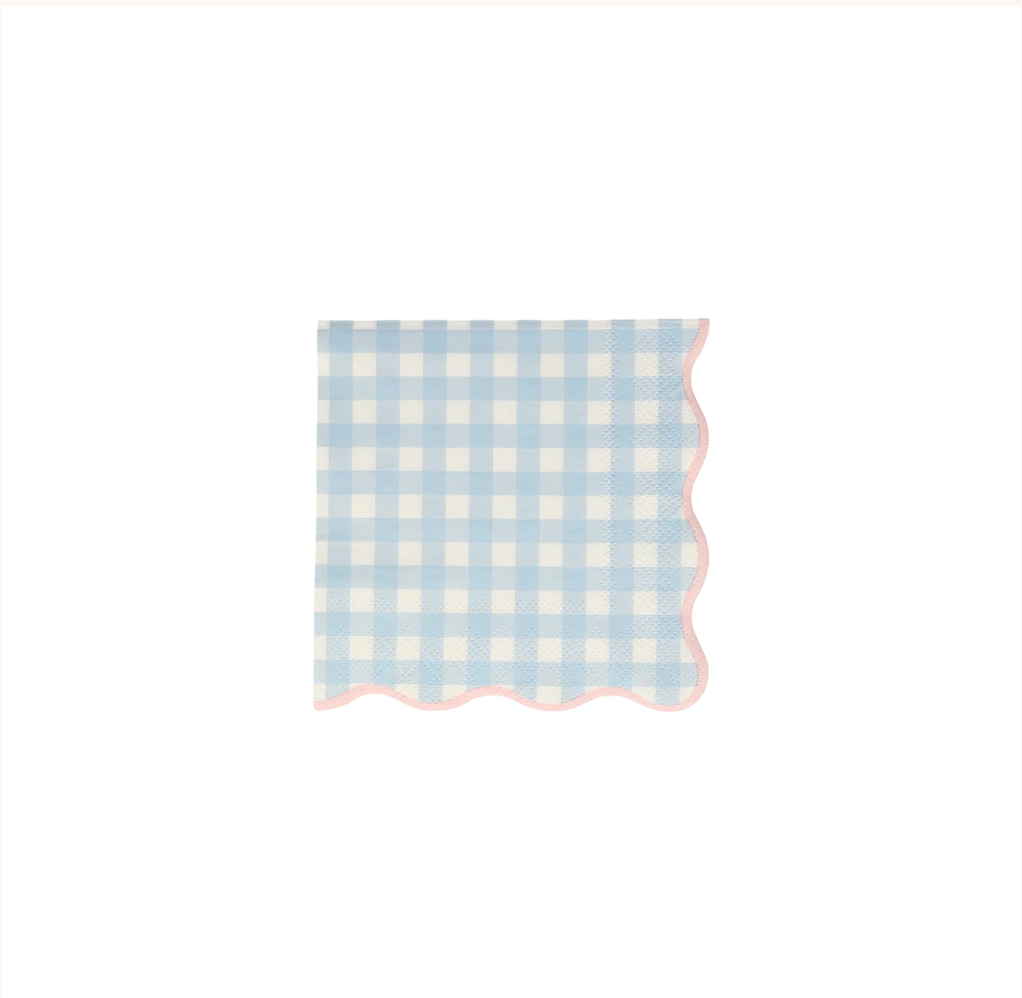 GINGHAM SMALL NAPKINS