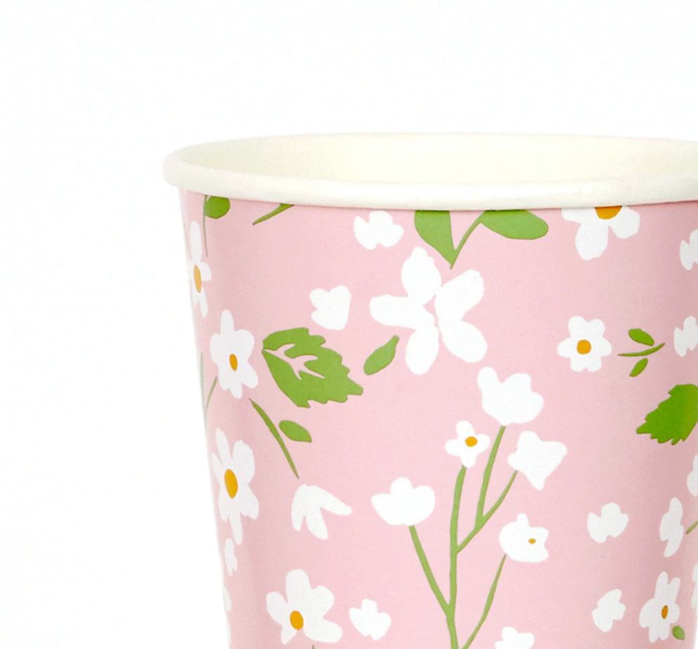 DITSY FLORAL PAPER CUPS