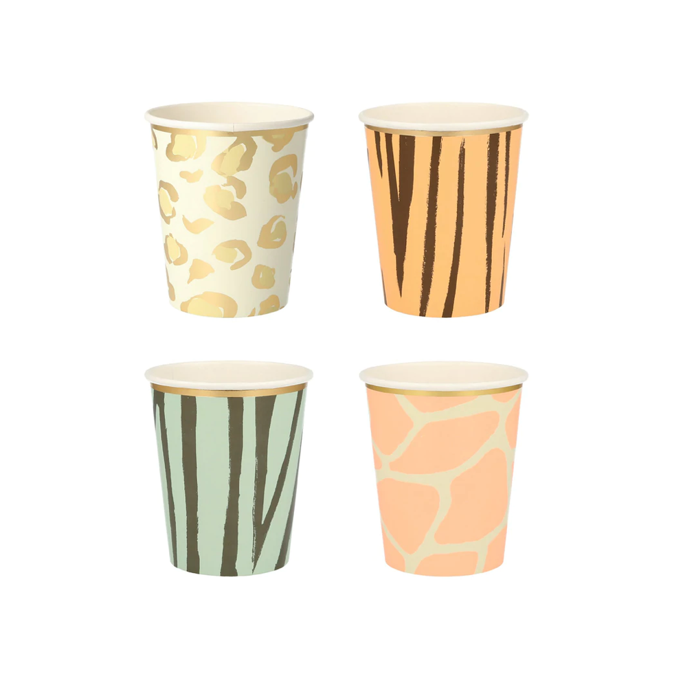 SAFARI ANIMAL PRINT | PAPER CUPS