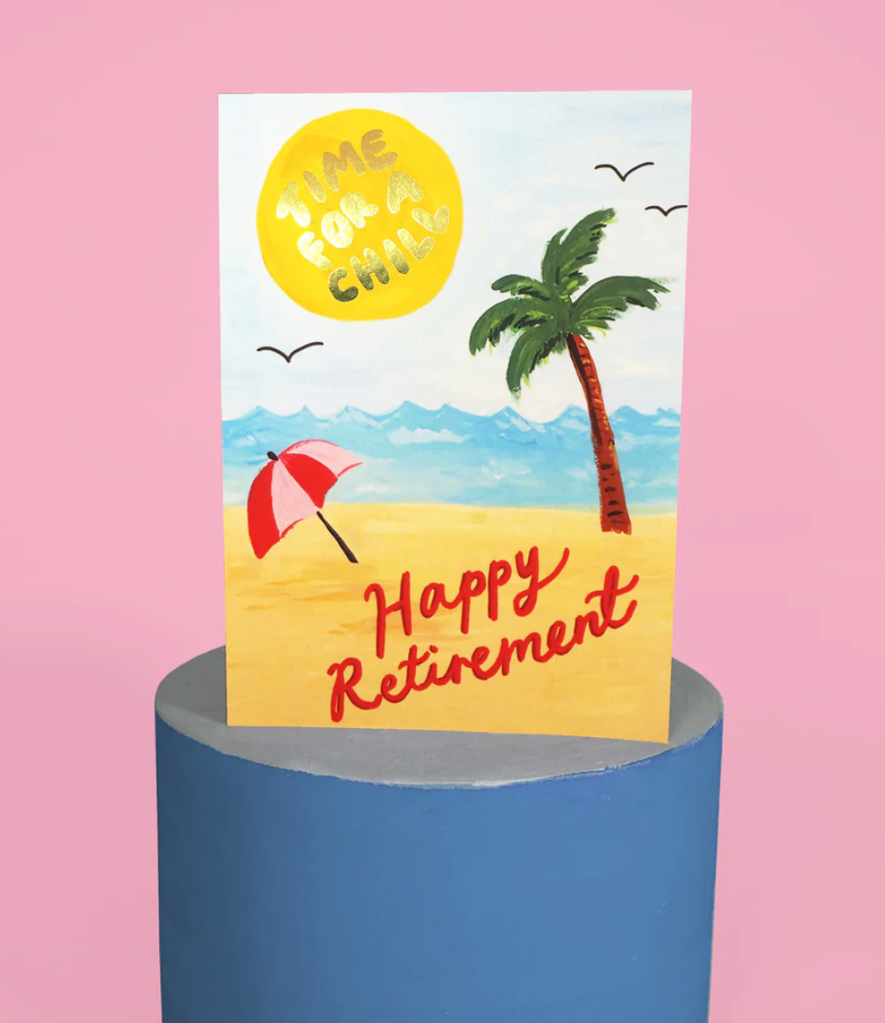 HAPPY RETIREMENT | CARD BY ELEANOR BOWMER