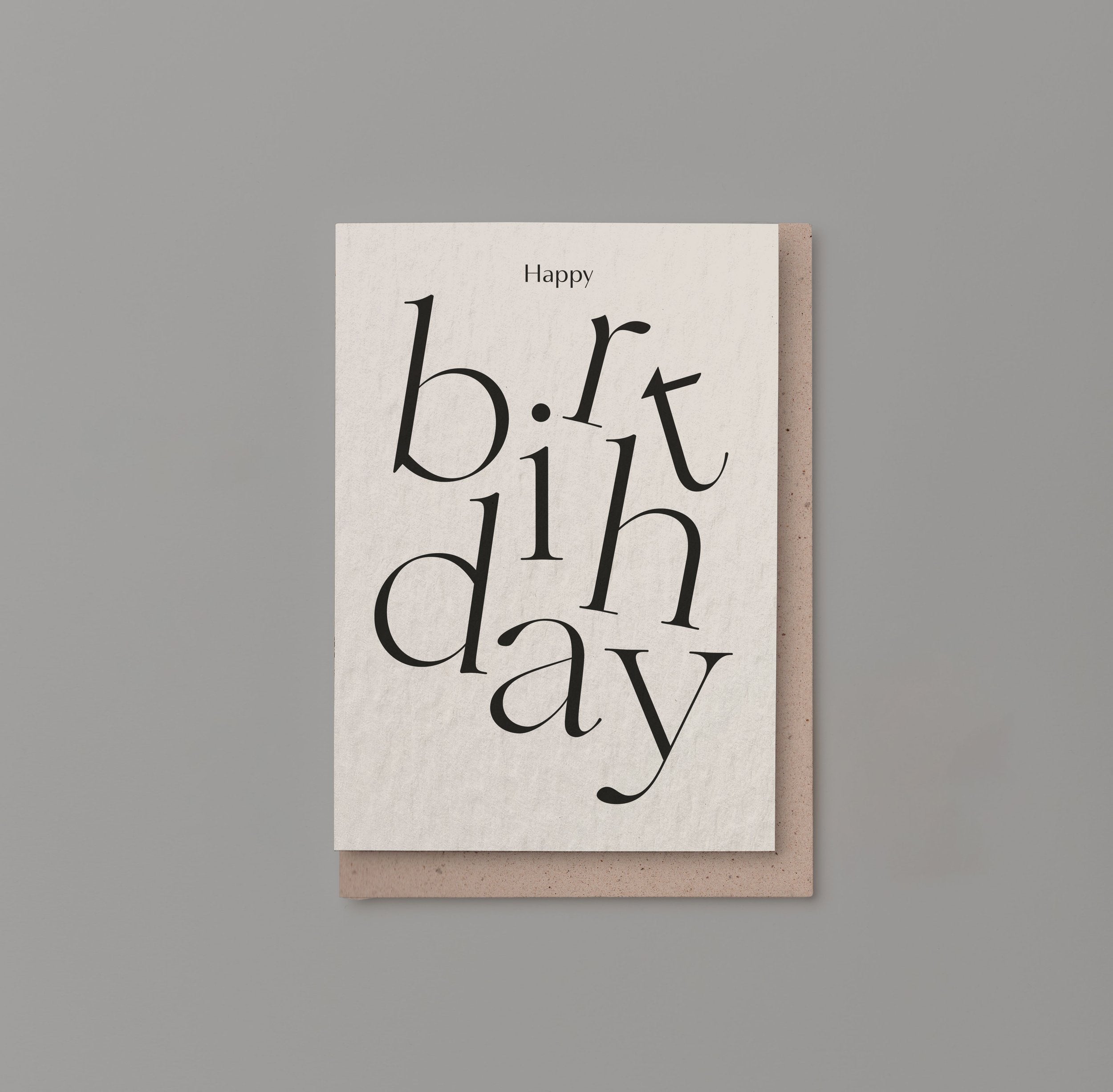 HAPPY BIRTHDAY | CARD BY KINSHIPPED