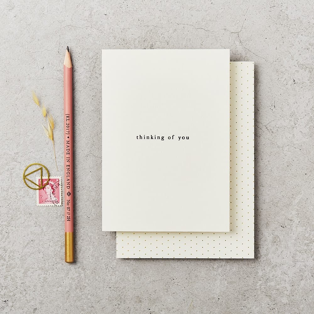 THINKING OF YOU | CARD BY KATIE LEAMON
