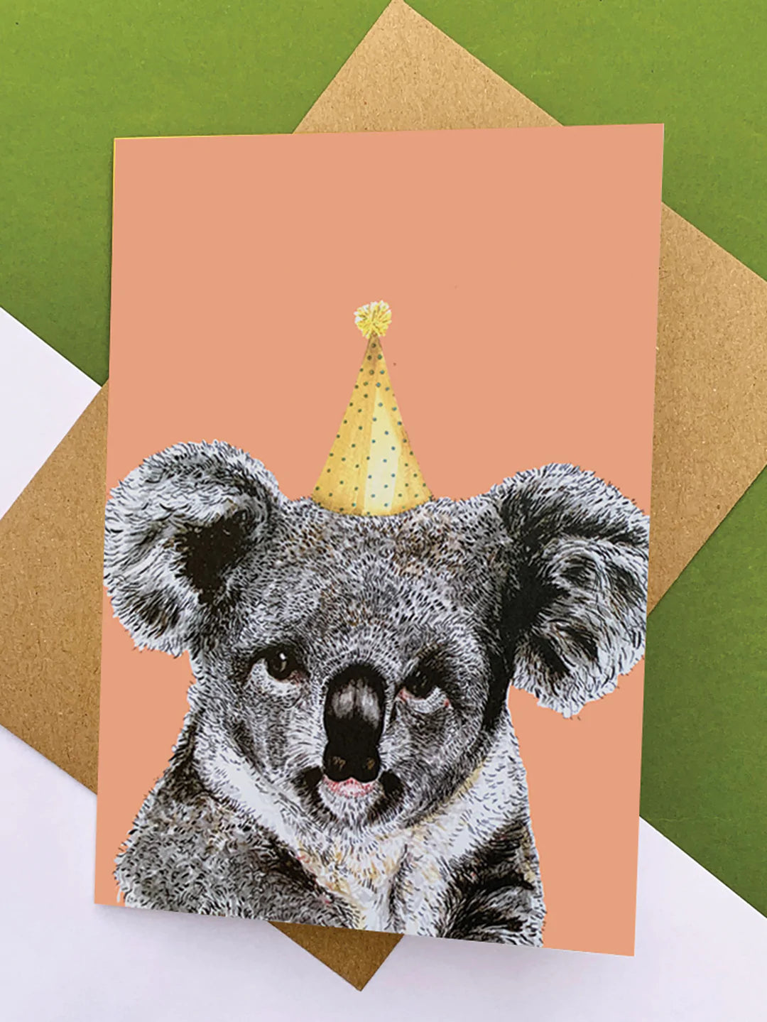 PARTY HAT KOALA | CARD BY MAX MADE ME