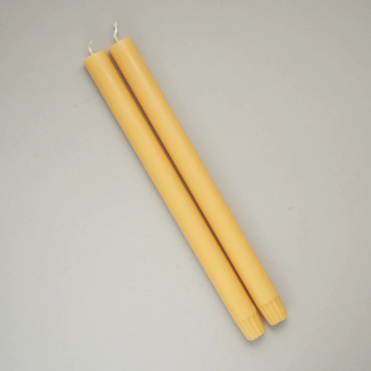 BEESWAX DINING CANDLES (PAIR) - OTHERLETTERS