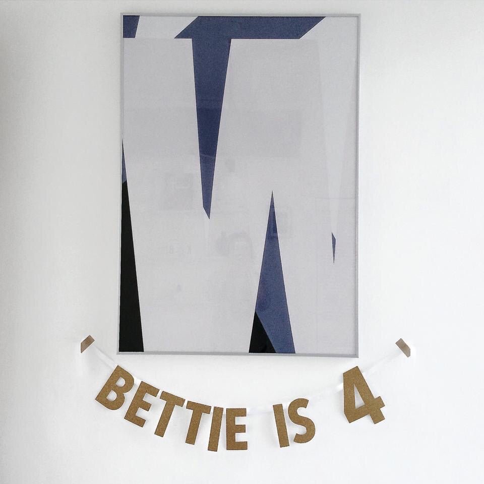 BESPOKE [name ] IS [age] BANNER | 'STANDARD' FONT - OTHERLETTERS