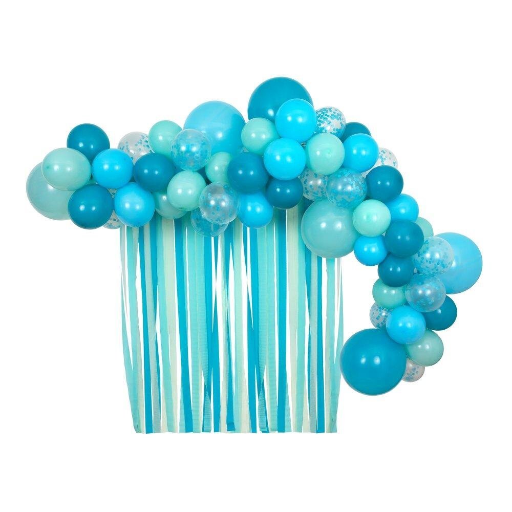 BLUE BALLOONS AND STREAMER KIT - OTHERLETTERS