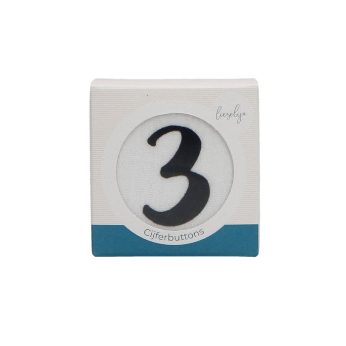 BLUE NUMBER BUTTONS FOR BIRTHDAY CROWN 3, 4, 5, 6 - OTHERLETTERS