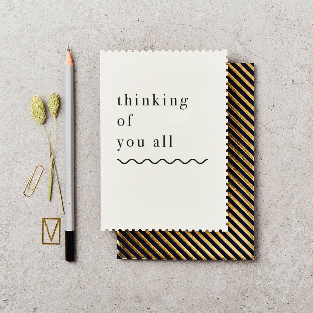 THINKING OF YOU ALL | CARD BY KATIE LEAMON