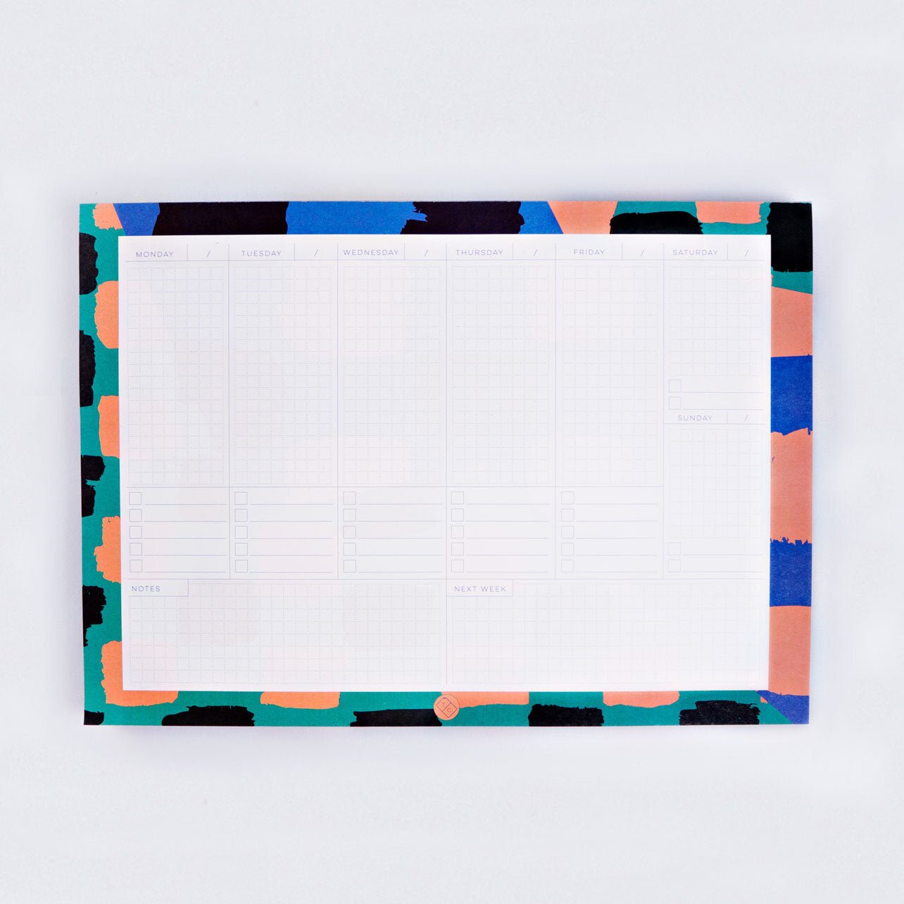 CHECK MIX WEEKLY PLANNER PAD - OTHERLETTERS