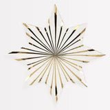 GOLD STRIPE STAR PAPER PLATES - OTHERLETTERS