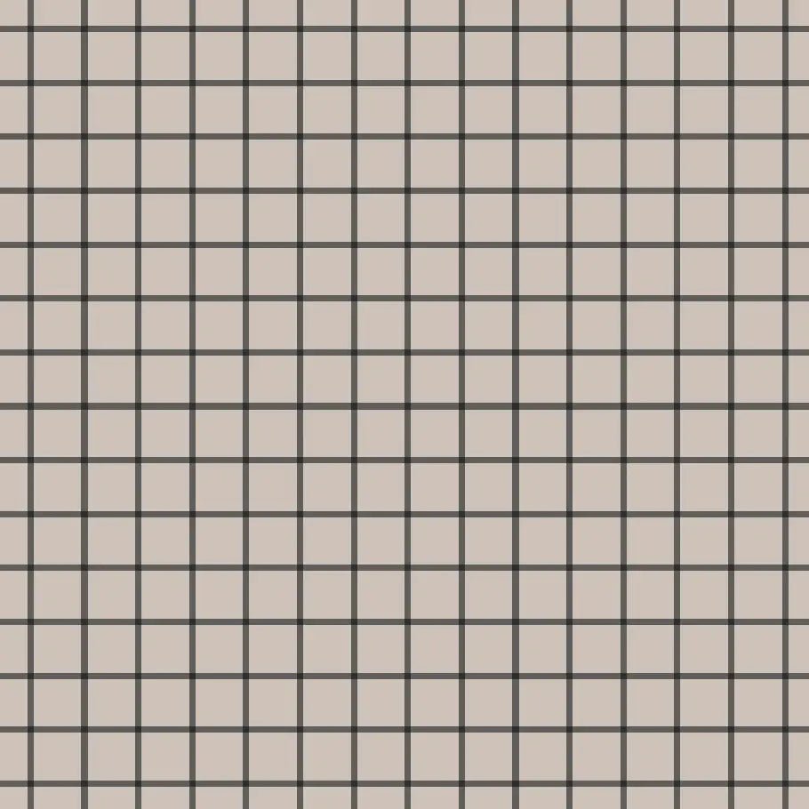 GREIGE GRID GIFT WRAP BY KINSHIPPED | 3 SHEETS ROLLED - OTHERLETTERS