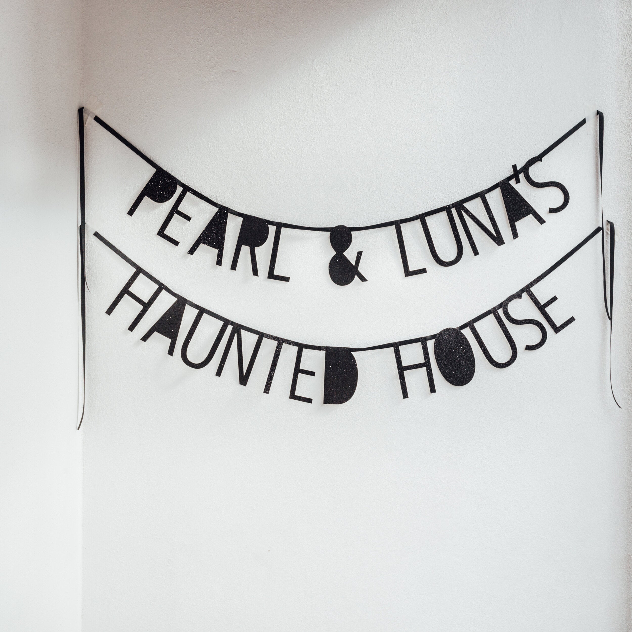 BESPOKE HALLOWEEN | [NAME'S] HAUNTED HOUSE | BANNER