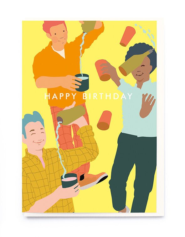 HAPPY BIRTHDAY COCKTAILS (M) | CARD BY NOI - OTHERLETTERS