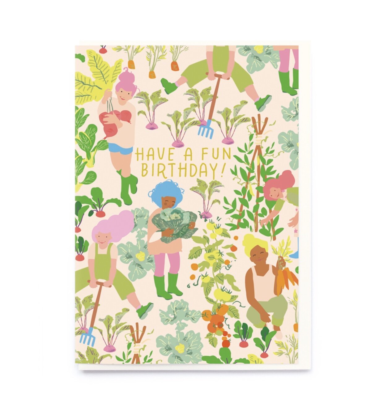 HAVE A FUN BIRTHDAY VEG PATCH | CARD BY NOI - OTHERLETTERS