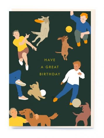 HAVE A GREAT BIRTHDAY BALL GAME | CARD BY NOI - OTHERLETTERS