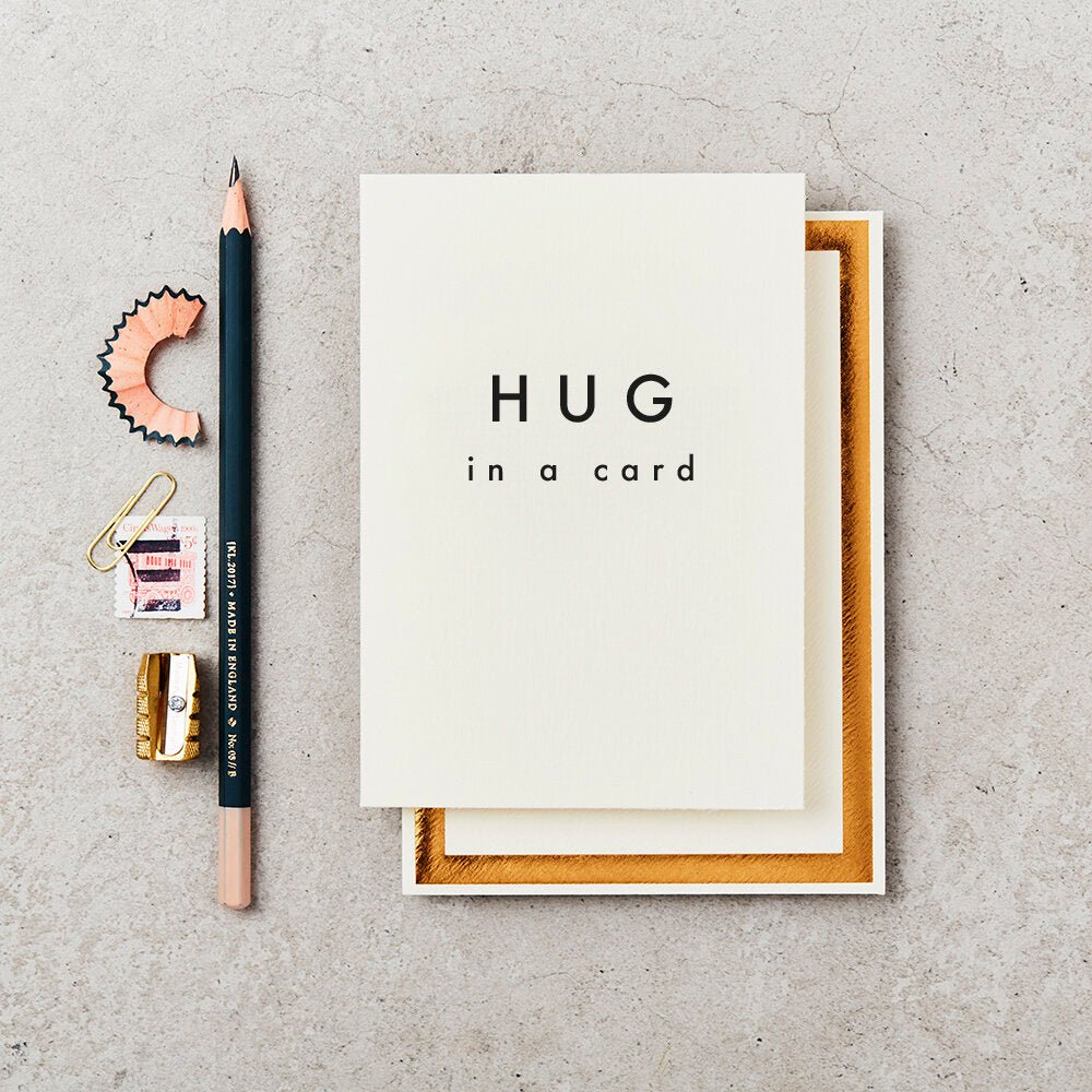 HUG IN A CARD | CARD BY KATIE LEAMON - OTHERLETTERS