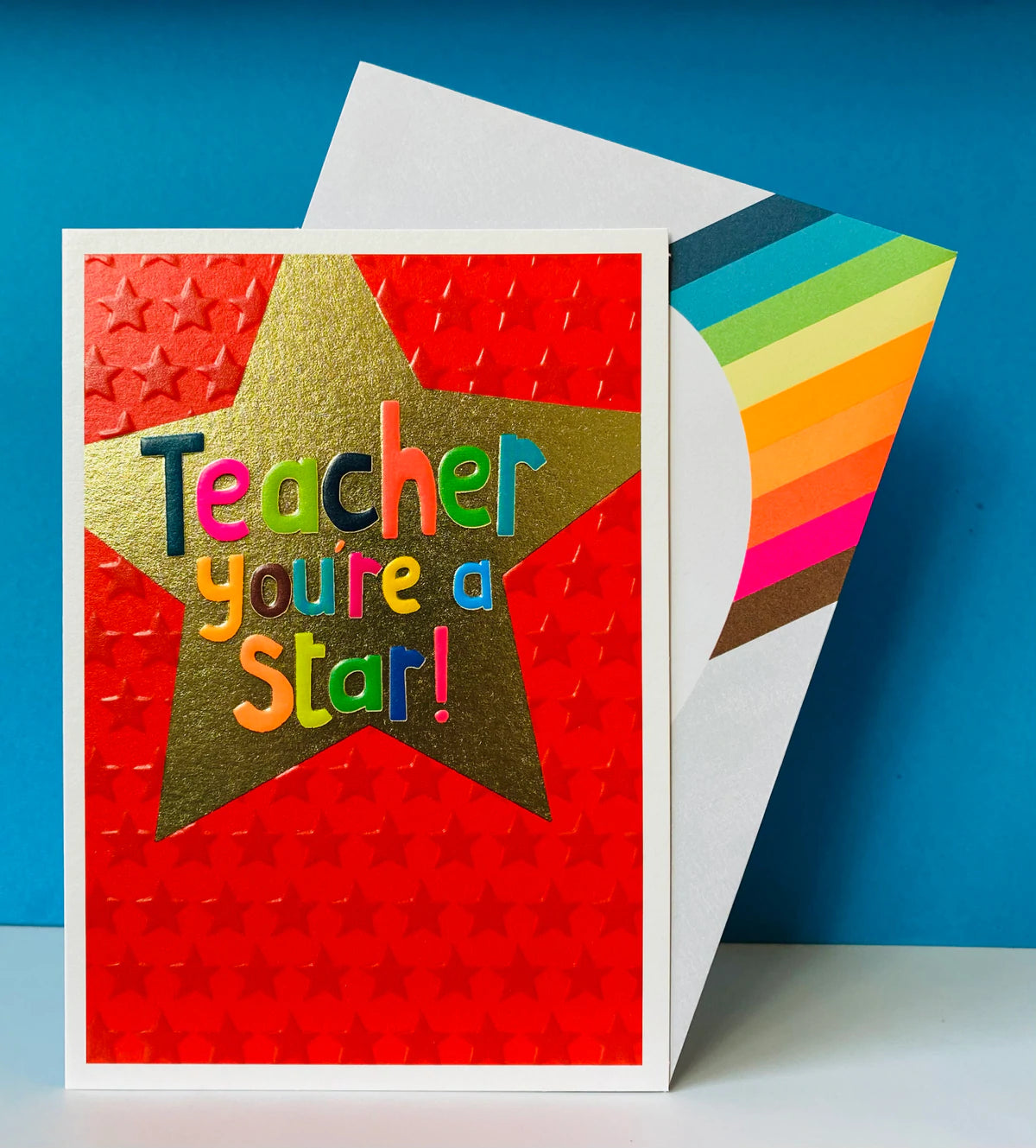 TEACHER YOU'RE A STAR | CARD BY PAPER SALAD