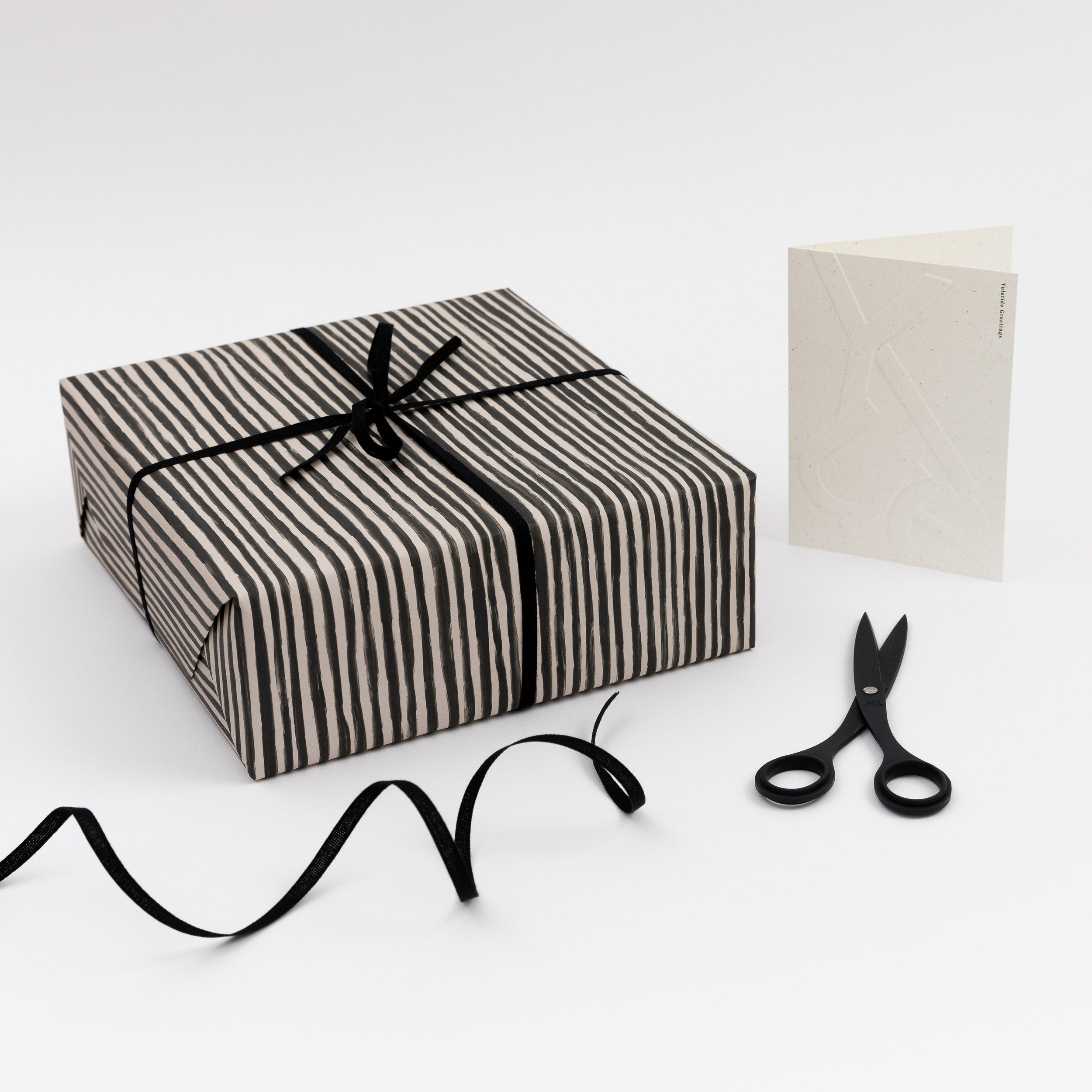 PAINTED LINES GIFT WRAP | 3 SHEETS