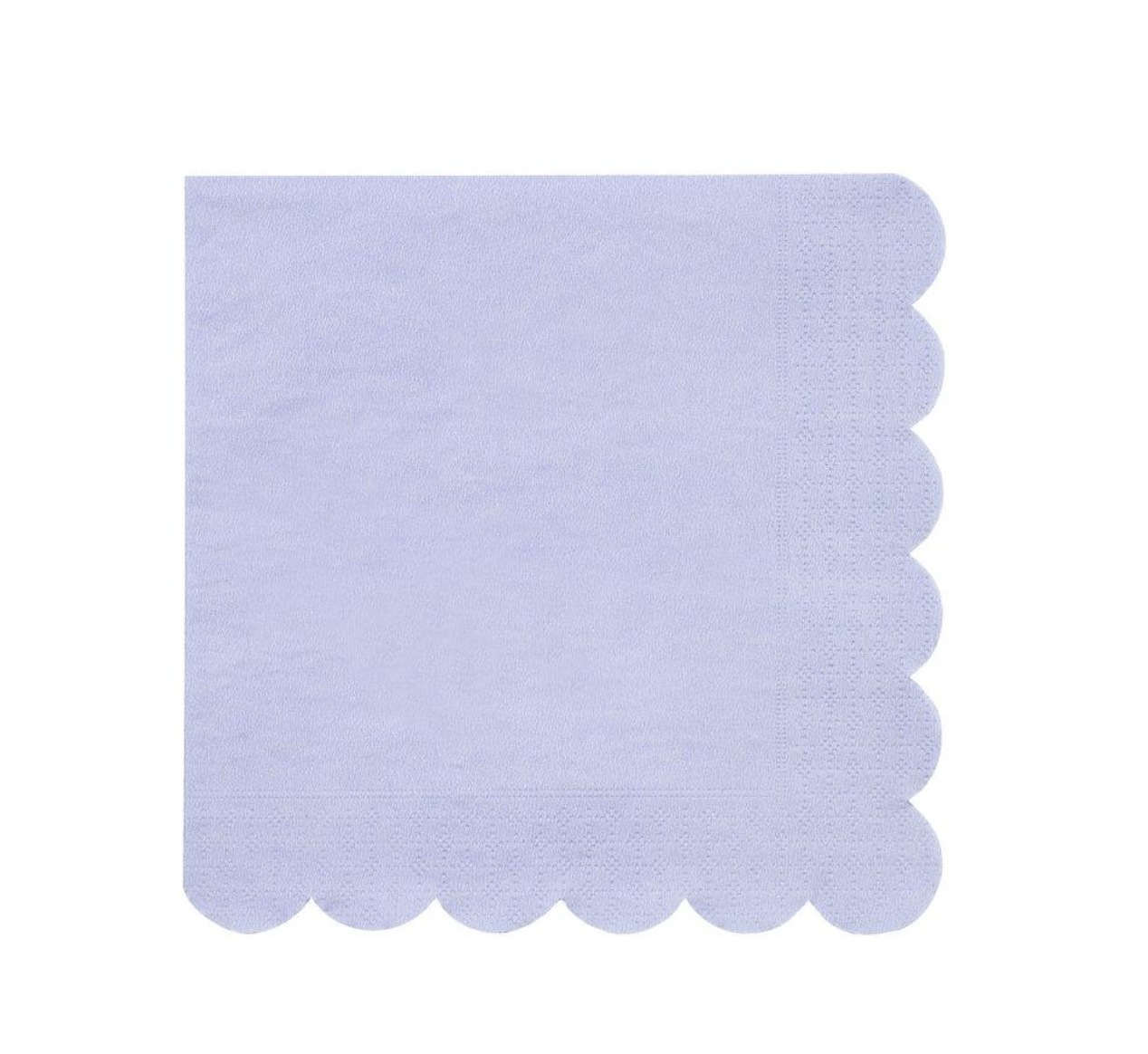 LARGE SOFT LILAC PAPER NAPKINS - OTHERLETTERS