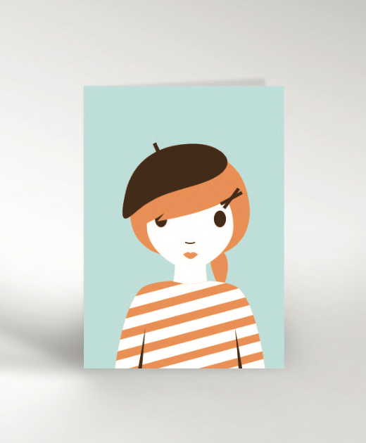 MADAMOISELLE | CARD BY DICKY BIRD - OTHERLETTERS