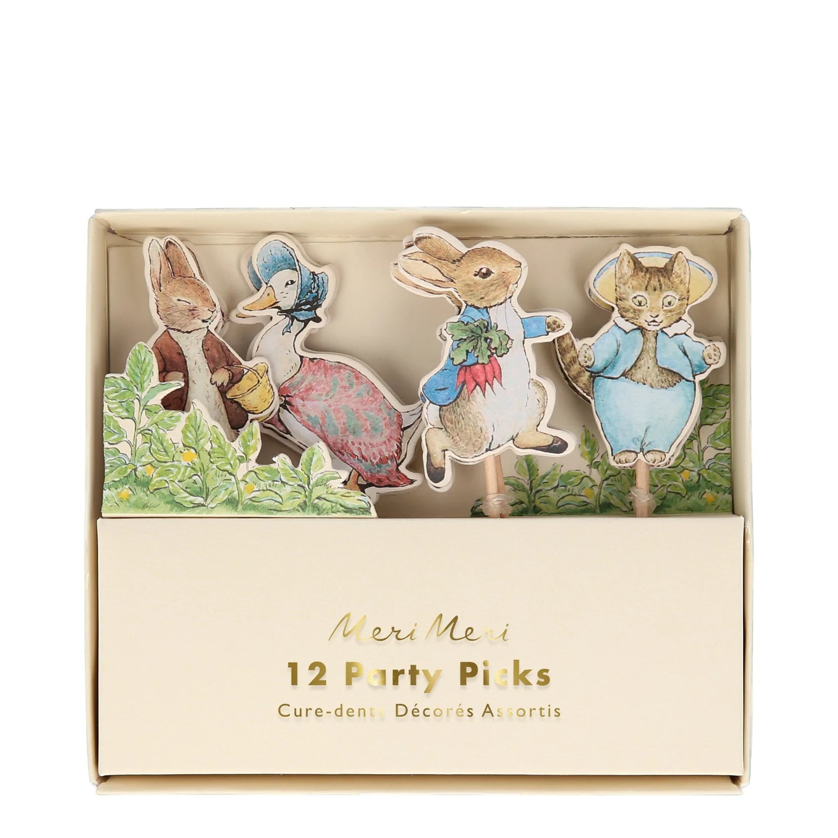 PETER RABBIT PARTY PICKS | PACK OF 12