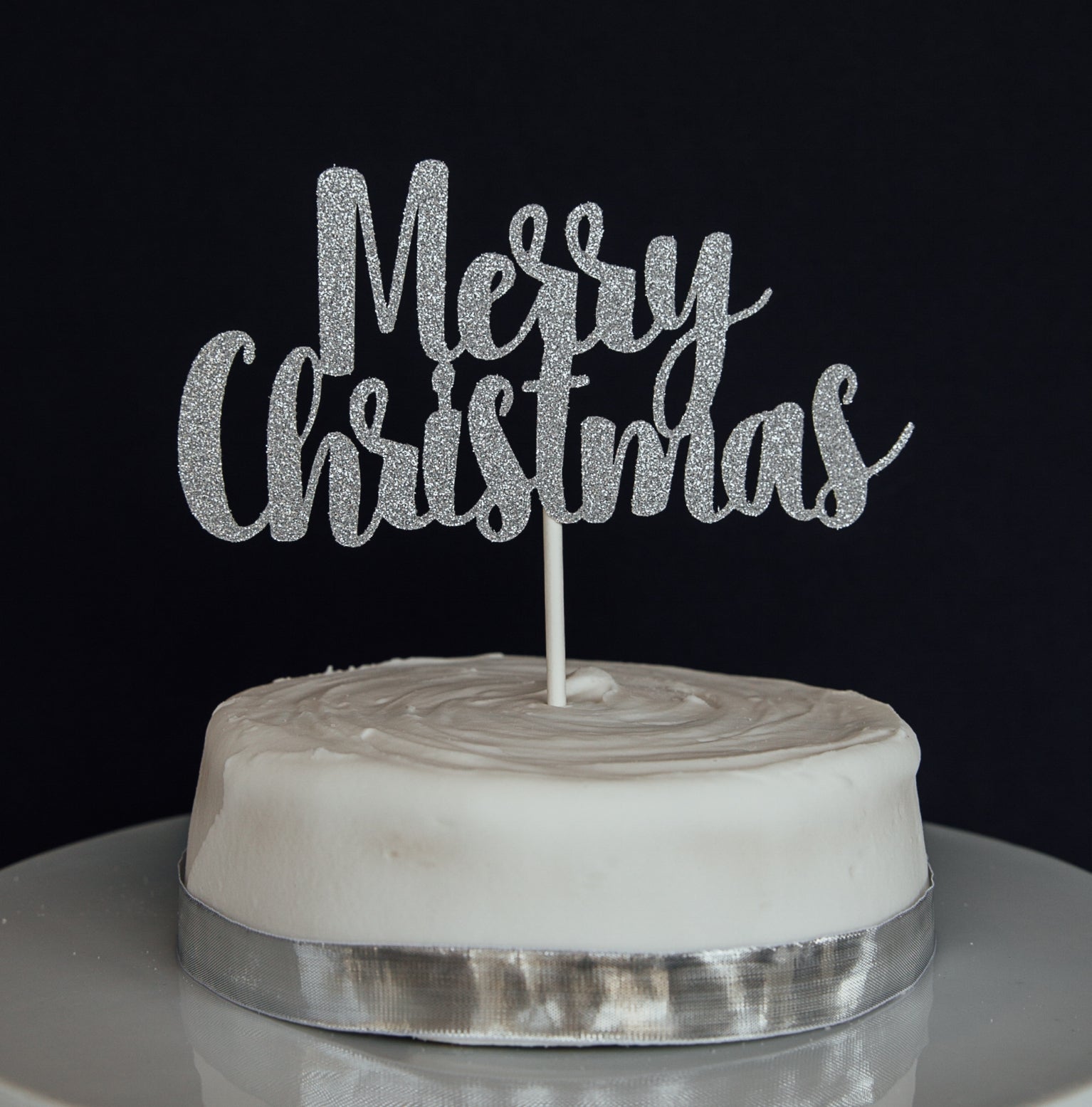 MERRY CHRISTMAS | CAKETOPPER - OTHERLETTERS