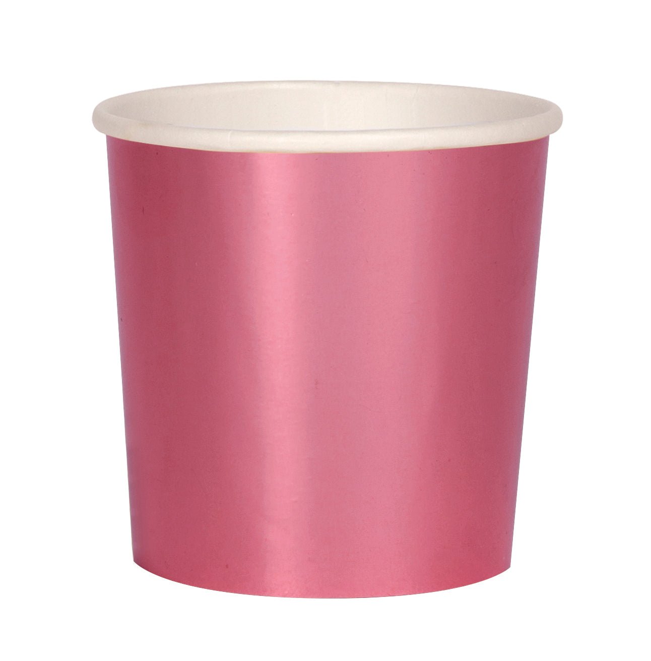 METALLIC PINK | PAPER TUMBLER - OTHERLETTERS