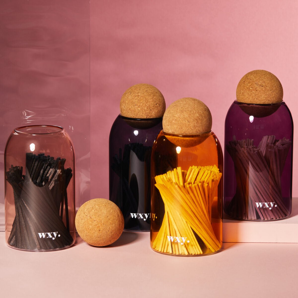 MIDNIGHT NAVY LARGE CORK BALL MATCHES - OTHERLETTERS