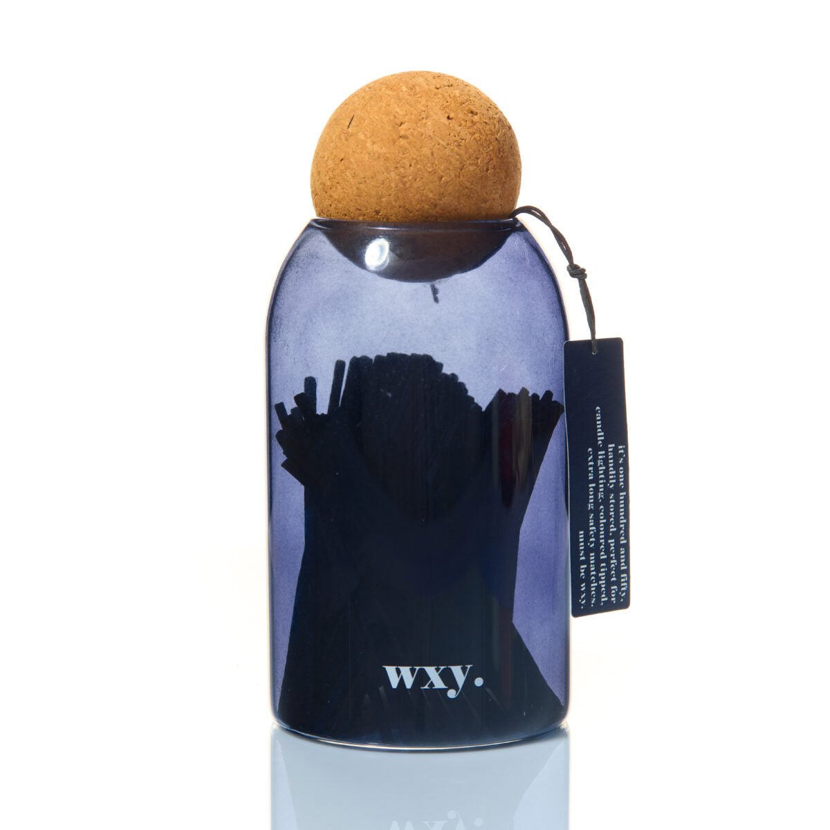 MIDNIGHT NAVY LARGE CORK BALL MATCHES - OTHERLETTERS