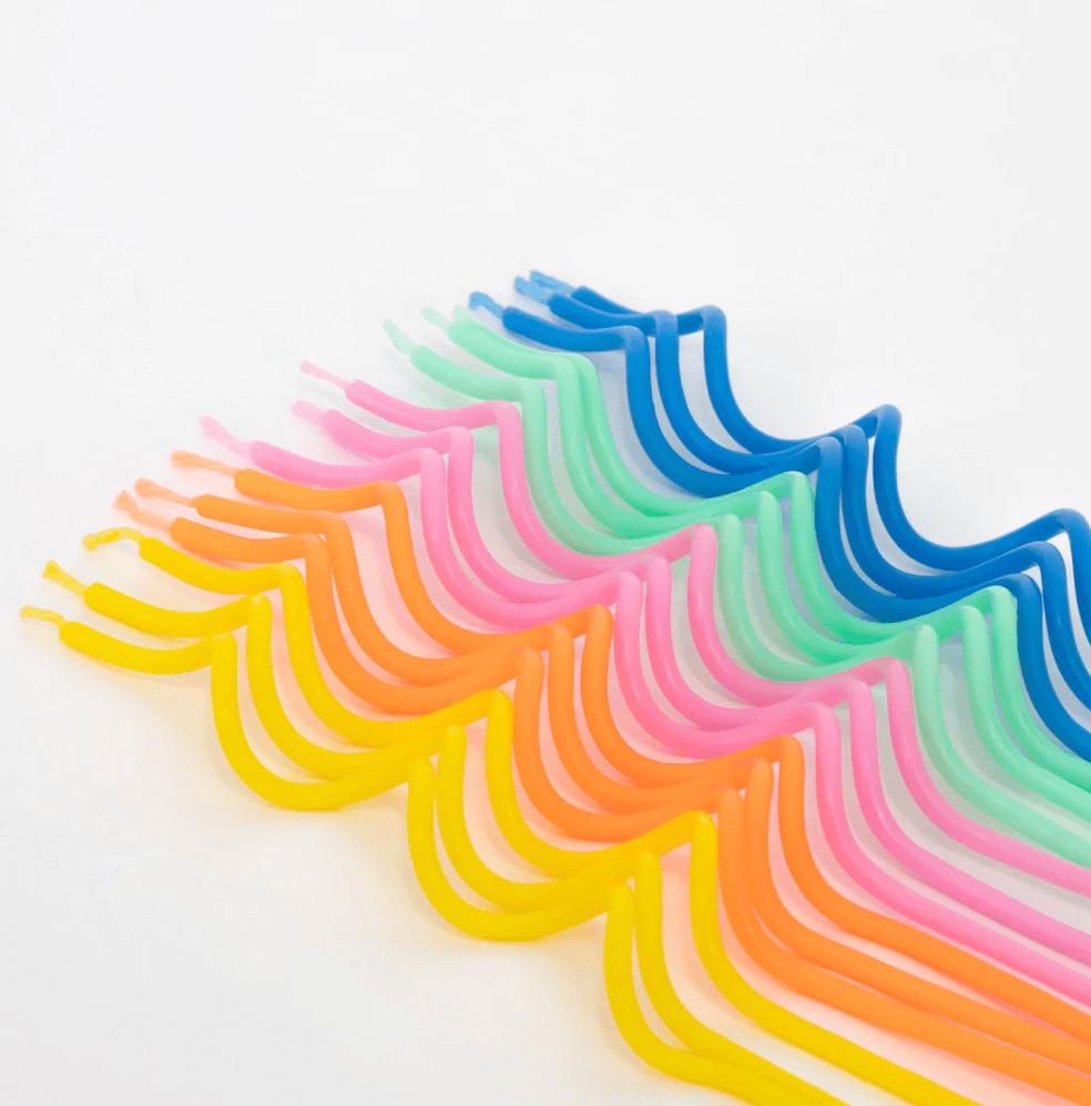 MIXED SWIRLY CAKE CANDLES - OTHERLETTERS