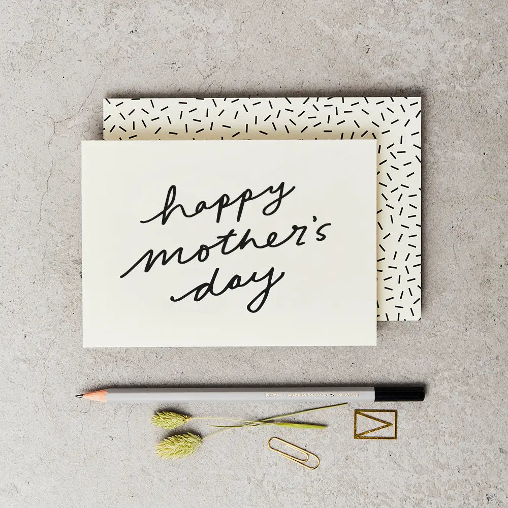 MOTHERS DAY SCRIPT | CARD BY KATIE LEAMON - OTHERLETTERS