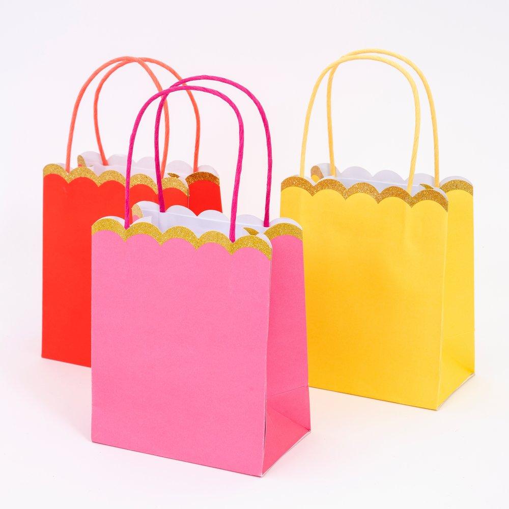 MULTICOLOUR PARTY BAGS - OTHERLETTERS