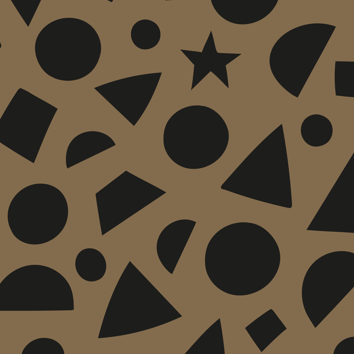 ODD SHAPES WRAP | MUD | 3 SHEETS - OTHERLETTERS