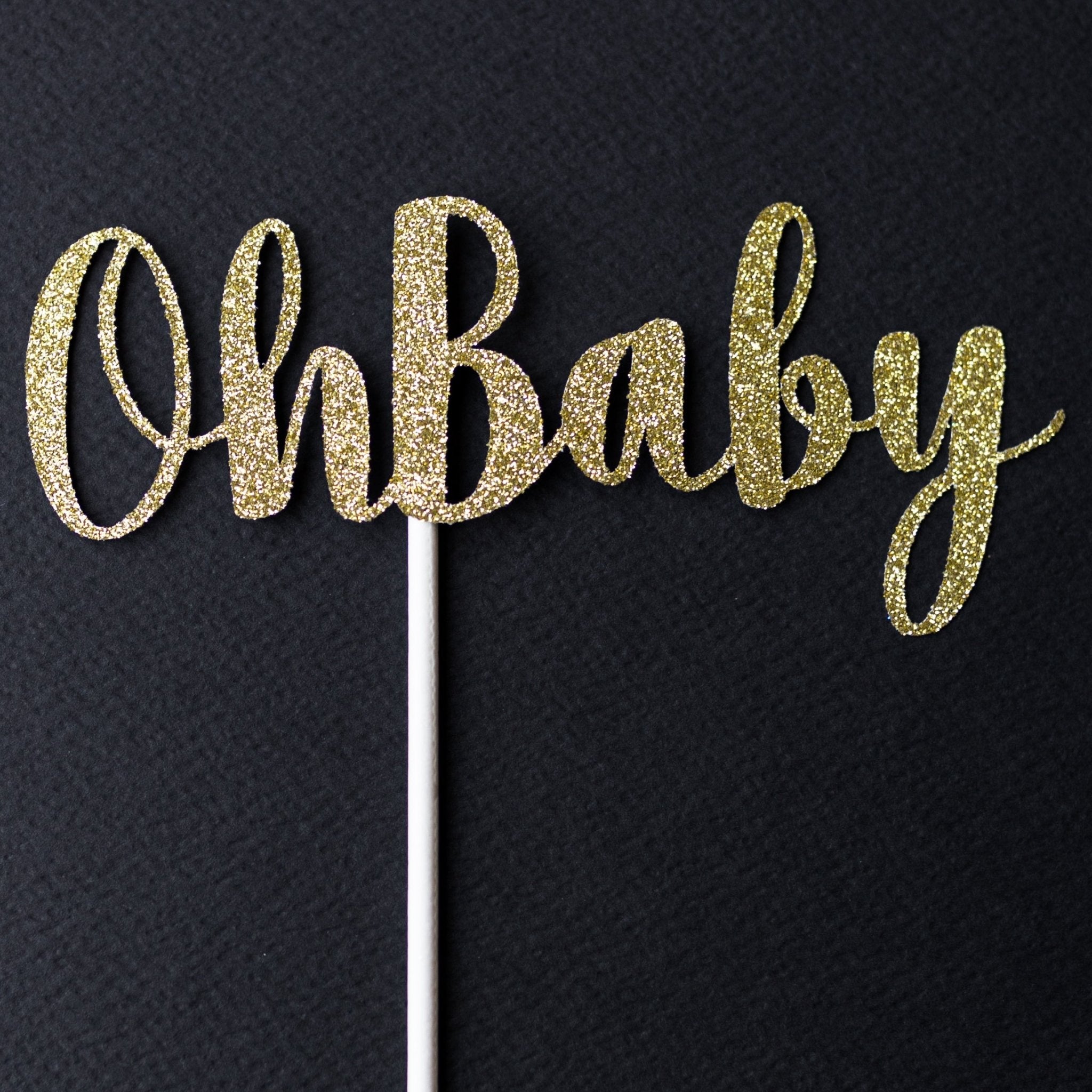 OH BABY | CAKE TOPPER - OTHERLETTERS
