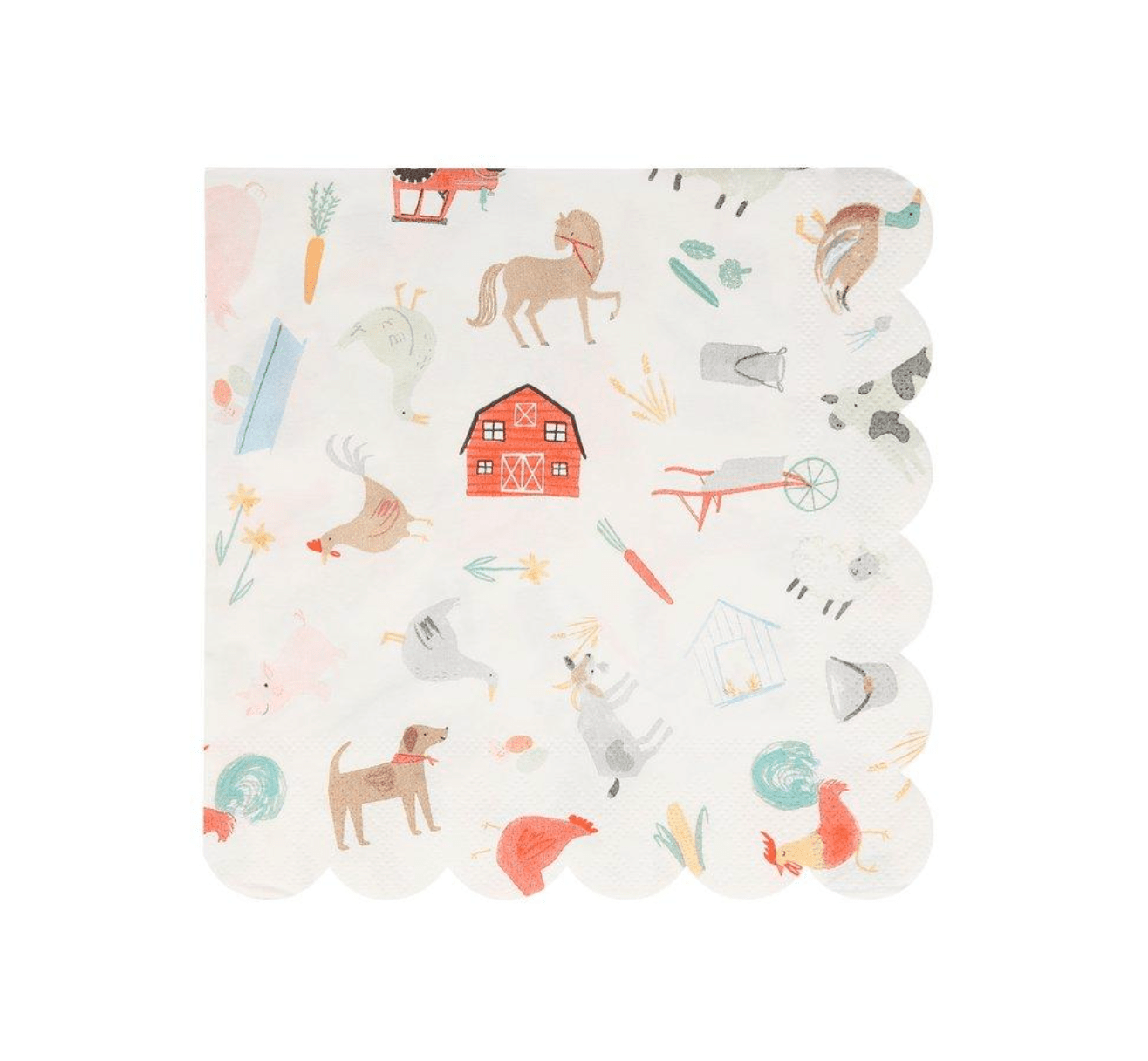 ON THE FARM LARGE NAPKINS - OTHERLETTERS