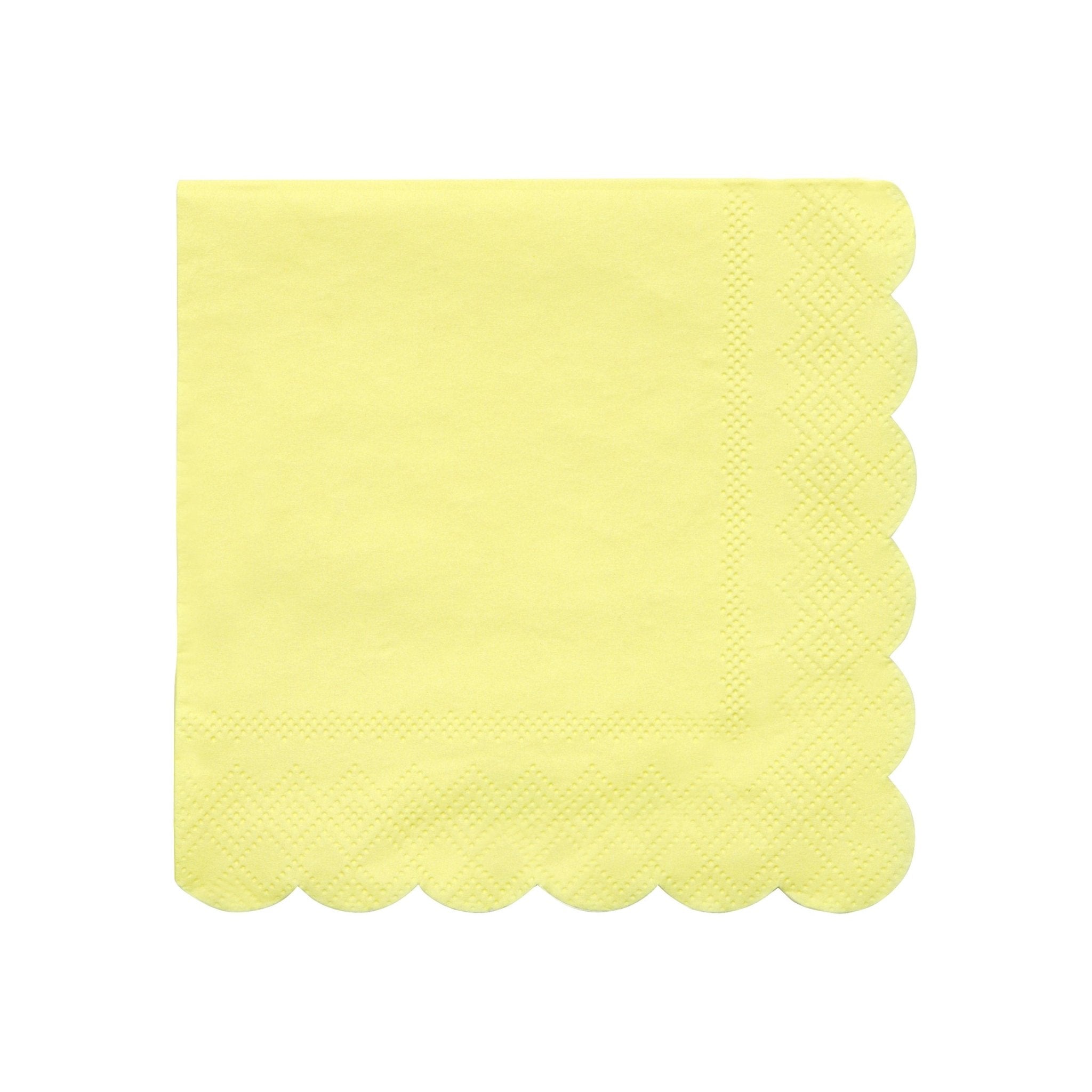 PALE YELLOW | SMALL NAPKINS - OTHERLETTERS