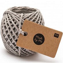 PAPER STRING | GREY | THIN - OTHERLETTERS
