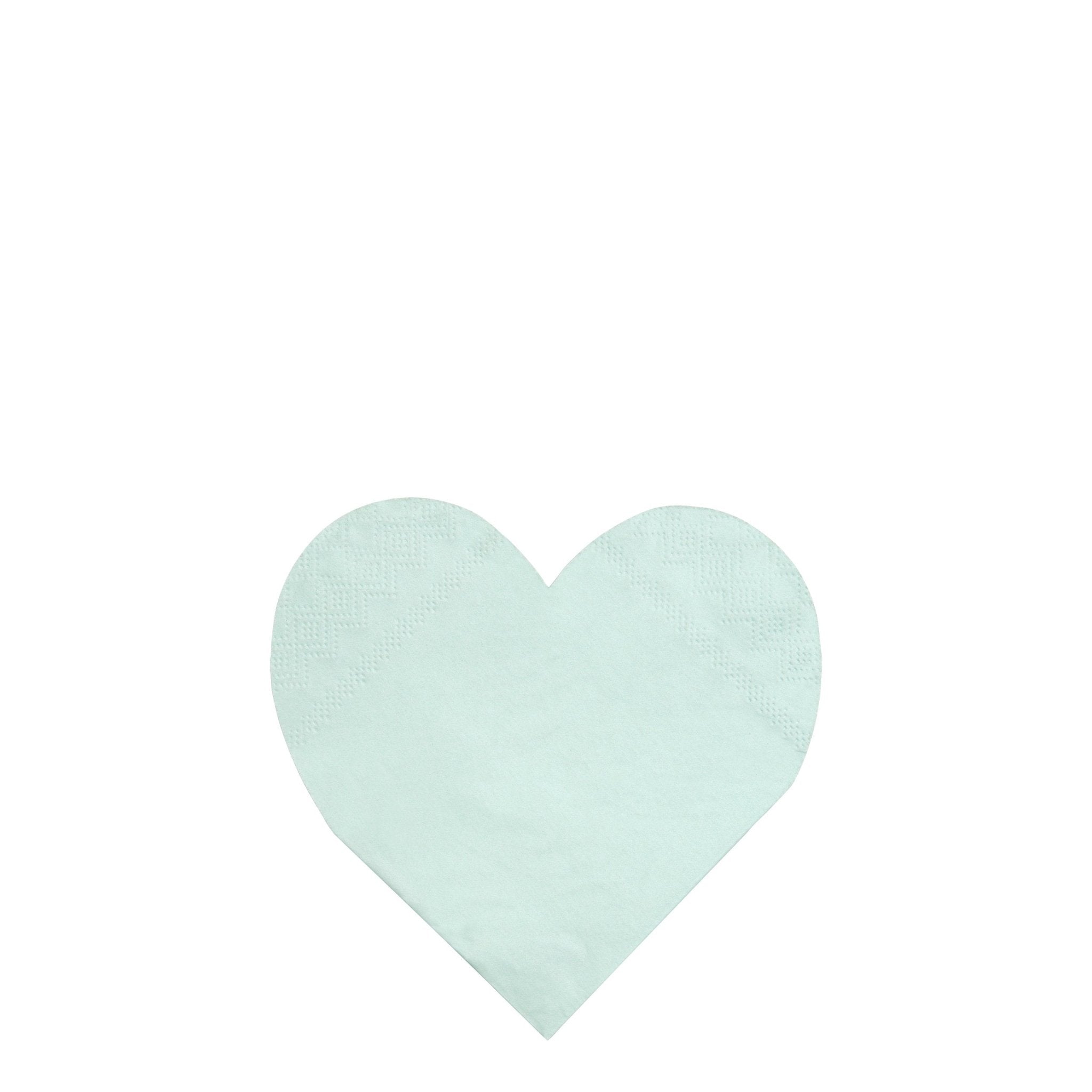 PARTY PALETTE HEART NAPKINS - OTHERLETTERS